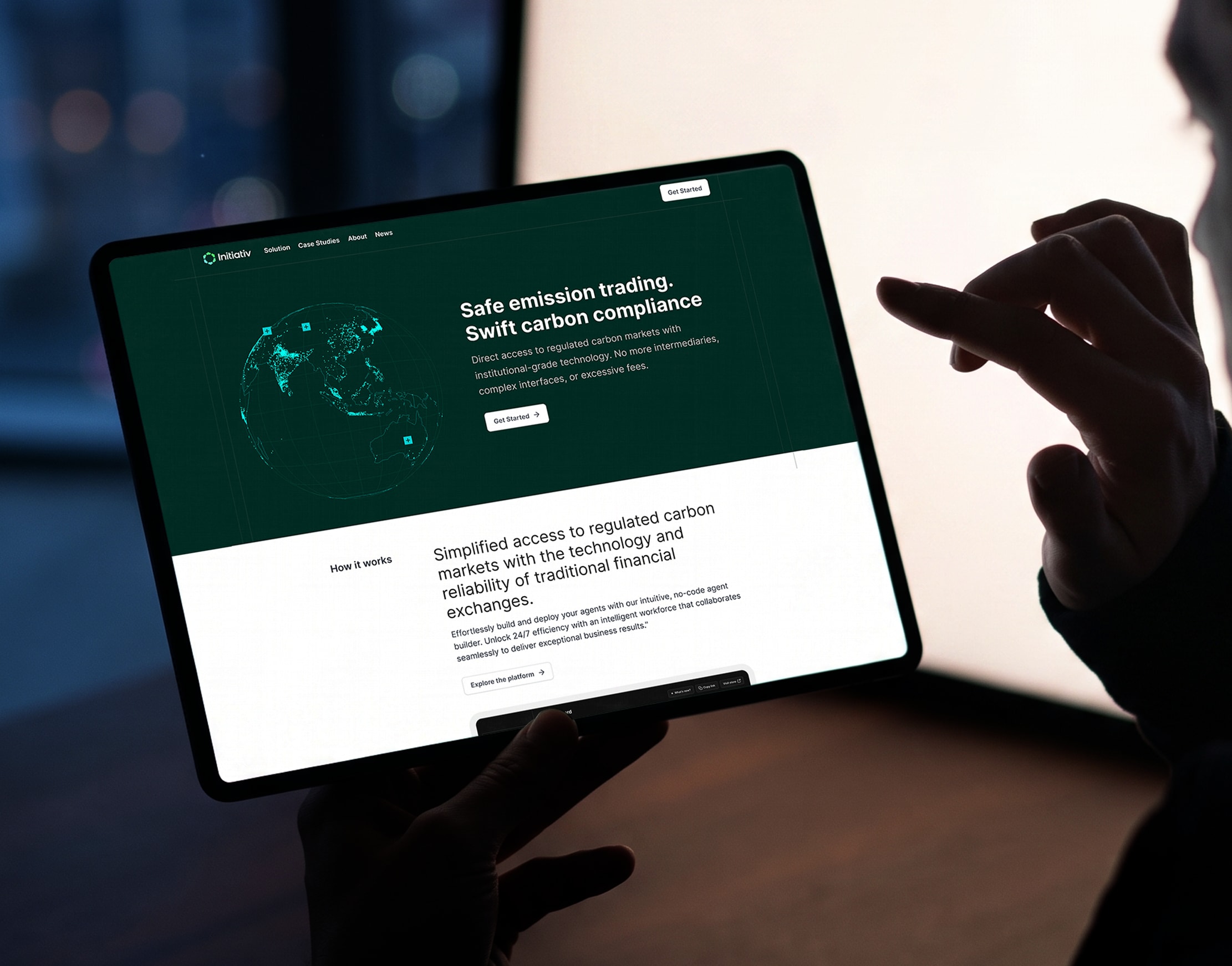 Initiativ carbon-compliance platform